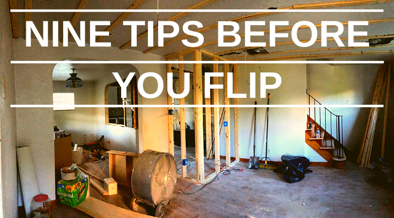 Before You Flip a House: Nine Tips