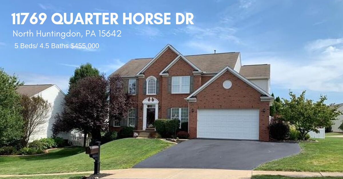 Featured Listing: 11769 Quarter Horse Dr, N Huntingdon PA 15642